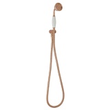 BC Designs Victrion Copper Traditional Handheld Shower Kit Cut Out